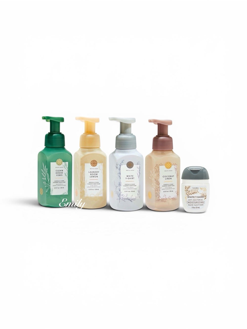 NEW Bath & Body Works SPRING
4-Piece Foam Hand Soap
Collection Set Bundle 2026